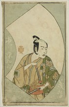 The Actor Ichikawa Somegoro, from A Picture Book of Stage Fans (Ehon butai ogi), 1770, Katsukawa