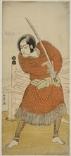 The Actor Ichikawa Danjuro V as Abe no Sadato in the Play Oshu Adachi ga Hara, Performed at the
