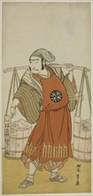 The Actor Nakamura Nakazo I as Nagasaki Kageyuzaemon Disguised as Gorohachi the Sake Seller, in the