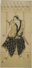The Actor Sawamura Sojuro III as Soga no Dozaburo (?), c. 1789, Katsukawa Shunko I, Japanese,