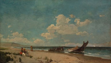 Nantasket Beach, 1876, Emil Carlsen, American, born Denmark, 1853–1932, United States, Oil on