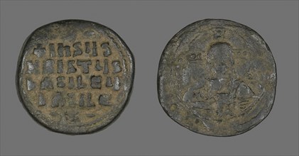 Anonymous Follis (Coin), Attributed to John I Tzimisces, AD 972/976, Byzantine, Greece, Bronze,