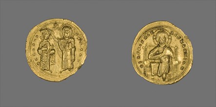 Histamenon (Coin) of Romanus III Argyrus with Christ Enthroned, 1028/34, Byzantine, minted in