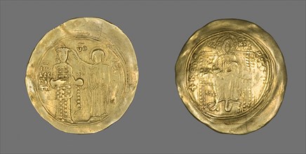 Hyperpyron (Coin) of John II Comnenus, AD 1118/1143, Byzantine, Greece, Gold, Diam. 3.2 cm, 4.14 g