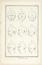 Design: Ovals, from Encyclopédie, 1762/77, Benoît-Louis Prévost (French, c. 1735-1809), published