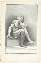 Design: Academic Figure, from Encyclopédie, 1762/77, A. J. Defehrt (French, active 18th century),