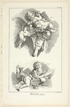 Design: Children, from Encyclopédie, 1762/77, Benoît-Louis Prévost (French, c. 1735-1809),