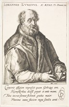 Zuren, Jan van (1517-1591) publisher, burgomaster of Haarlem, 1590, Hendrick Goltzius, Dutch,