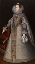 Queen Margaret of Spain, c. 1610, Andrés López Polanco, Spanish, c. 1570-1641, Spain, Oil on