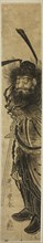 Shoki, the demon-queller, c. 1770, Utagawa Toyoharu, Japanese, 1735–1814, Japan, Color woodblock