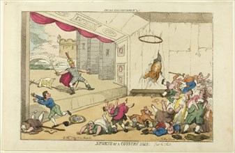 Sports of a Country Fair. Part the Third, 1810, Thomas Rowlandson (English, 1756-1827), published