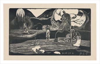 Maruru (Offerings of Gratitude), from the Noa Noa Suite, 1893/94, printed 1941/42, Paul Gauguin