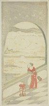 Chinese Poet, c. 1761/65, Suzuki Harunobu ?? ??, Japanese, 1725 (?)-1770, Japan, Color woodblock