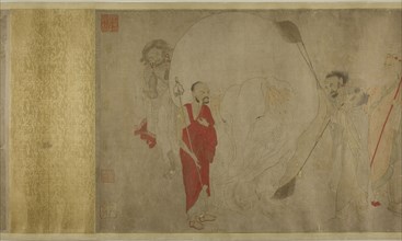 Washing the White Elephant, Ming dynasty (1369–1644), late 16th century, Artist unknown (after