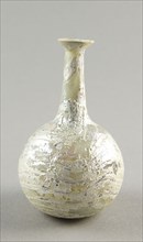 Bottle, 1st century BC, Roman, Levant or Syria, Syria, Glass, blown technique, H. 9.5 cm (3 3/4 in