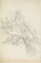 Allegorical or Mythological Scene, n.d., Attributed to Eugène Delacroix, French, 1798-1863, France,