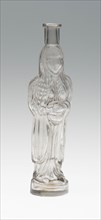 Bottle, c. 1840/50, Bohemia, Czech Republic, Bohemia, Glass, H. 17.8 cm (7 in.)