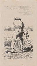 Mower, 1853, after drawing made in 1852, Jacques Adrien Lavieille (French, 1818-1862), after Jean