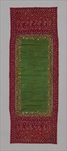 Scarf, 19th century, India, India, Silk, tye-dyed, 231.1 x 83.9 cm (91 x 33 in.)