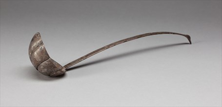 Ladle, Tang dynasty (A.D. 618–907), first half of 8th century, China, Beaten silver