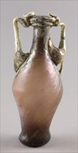 Flask, 2nd/3rd century AD, Roman, Levant or Syria, Syria, Glass, blown technique, 14.3 × 6.4 × 6.4