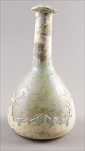 Bottle, 1st/3rd century AD, Roman, Levant or Syria, Syria, Glass, blown technique, H. 15.9 cm (6