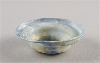 Cup, 1st century AD, Roman, Levant or Syria, Syria, Glass, blown technique, H. 1.9 cm (3/4 in.),