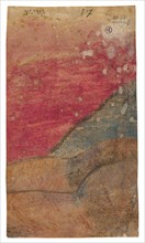 Reclining Tahitian (fragment), 1894, Paul Gauguin, French, 1848-1903, France, Pastel monotype, with