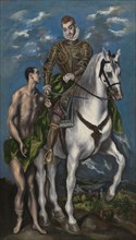 Saint Martin and the Beggar, 1597/1600, El Greco (Domenikos Theotokopoulos), Greek, active in