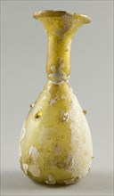 Bottle, 2nd/4th century AD, Roman, Levant or Syria, Syria, Glass, blown technique, H. 14.9 cm (5