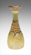 Bottle, late 5th/late 6th century AD, Byzantine, probably Eastern Mediterranean, Levant, Glass,