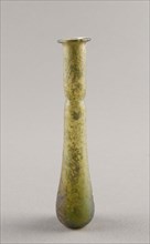 Bottle, 3rd/4th century AD, Roman, Levant or Syria, Syria, Glass, blown technique, H. 11.1 cm (4