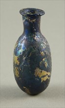 Bottle, 2nd/6th century AD, Roman, Levant or Syria, Syria, Glass, blown technique, H. 6.7 cm (2 5/8