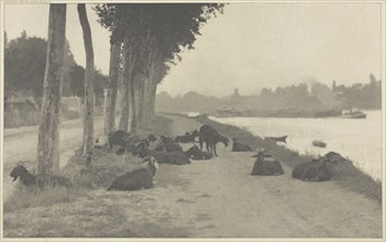 On the Seine—Near Paris, 1894, printed 1897, Alfred Stieglitz, American, 1864–1946, United States,