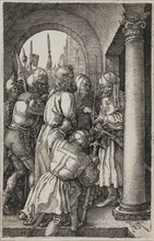 Christ Before Pilate, from The Engraved Passion, 1512, published 1513, Albrecht Dürer, German,