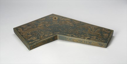 Musical Chime, Qing dynasty, inscribed and dated 26th year of Qianlong period (1761), China, Jade