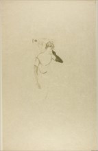 Yvette Guilbert, in Colombine à Pierrot, 1894, Henri de Toulouse-Lautrec, French, 1864-1901,