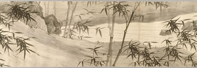 Bamboo-Covered Stream in Spring Rain, Ming dynasty (1368–1644), dated 1441, Xia Chang, Chinese,