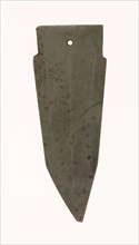 Dagger-Blade (ge), late Shang dynasty to Western Zhou dynasty, c. 1200–771 B.C., China, Jade, 3 × 1