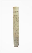 Handle-Shaped Jade, Western Zhou dynasty (c. 1046–771 BC), 11th–10th century B.C., China, Jade, 12