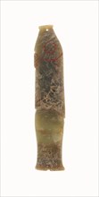 Fish Pendant, Shang or Western Zhou period, 13th/10th century B.C., China, Jade, 2 7/8 × 5/8 × 3/16