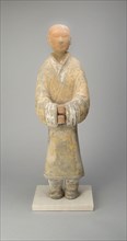 Female Attendant (Tomb Figurine), Western Han dynasty (206 B.C.–A.D. 9), c. 2nd century B.C.,