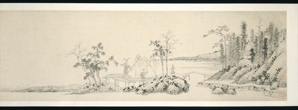Return to Stone Lake, Ming dynasty (1368–1644), dated 1466, Shen Zhou, ??, Chinese, 1427-1509,