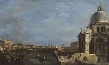 The Grand Canal, Venice, c. 1760, Francesco Guardi, Italian, 1712–1793, Italy, Oil on canvas, 73 ×
