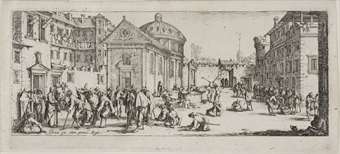 The Hospital, plate fifteen from The Miseries of War, n.d., Jacques Callot, French, 1592-1635,