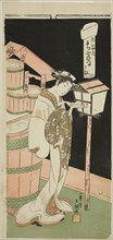 The Courtesan Chibune of the Ebiya House, from the series Fuji-bumi (Folded Love-letters), c.