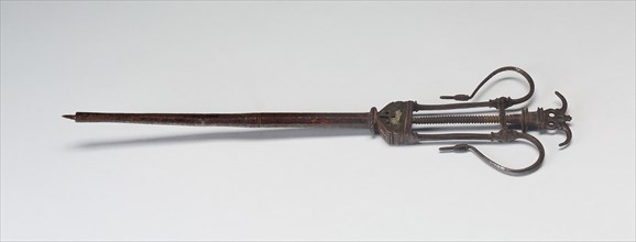 Surgeon’s Probe, 17th century, Europe, Europe, Steel and brass, L. 36.8 cm (14 1/2 in.)