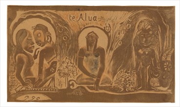 Te atua (The God), from the Noa Noa Suite, 1893/94, Paul Gauguin, French, 1848-1903, France,