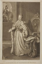 Catherine II, Empress of Russia, 1785, Francesco Bartolozzi (Italian, 1727-1815), probably after