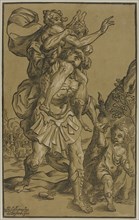 Aeneas and Anchises, n.d., Attributed to Ludolph Büsinck (German, 1585-1648), or Jean Baptiste